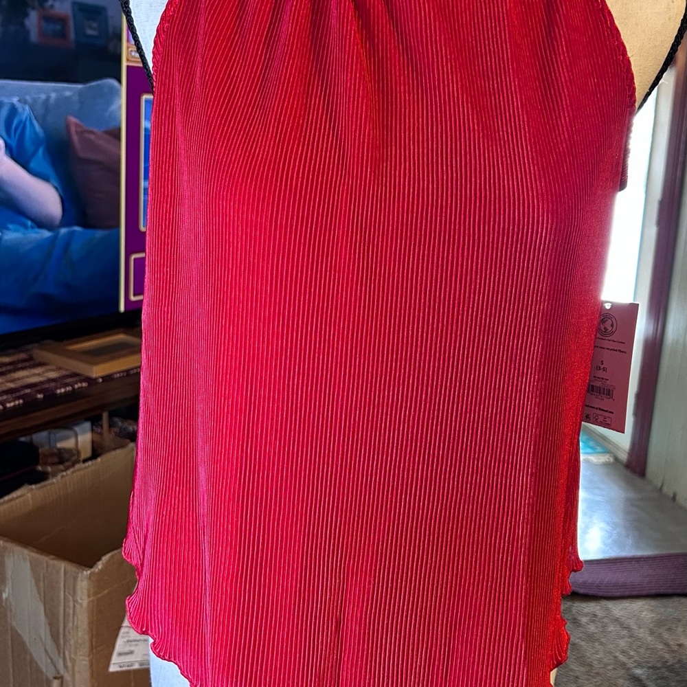 No Boundaries Vibrant Red Camisole
